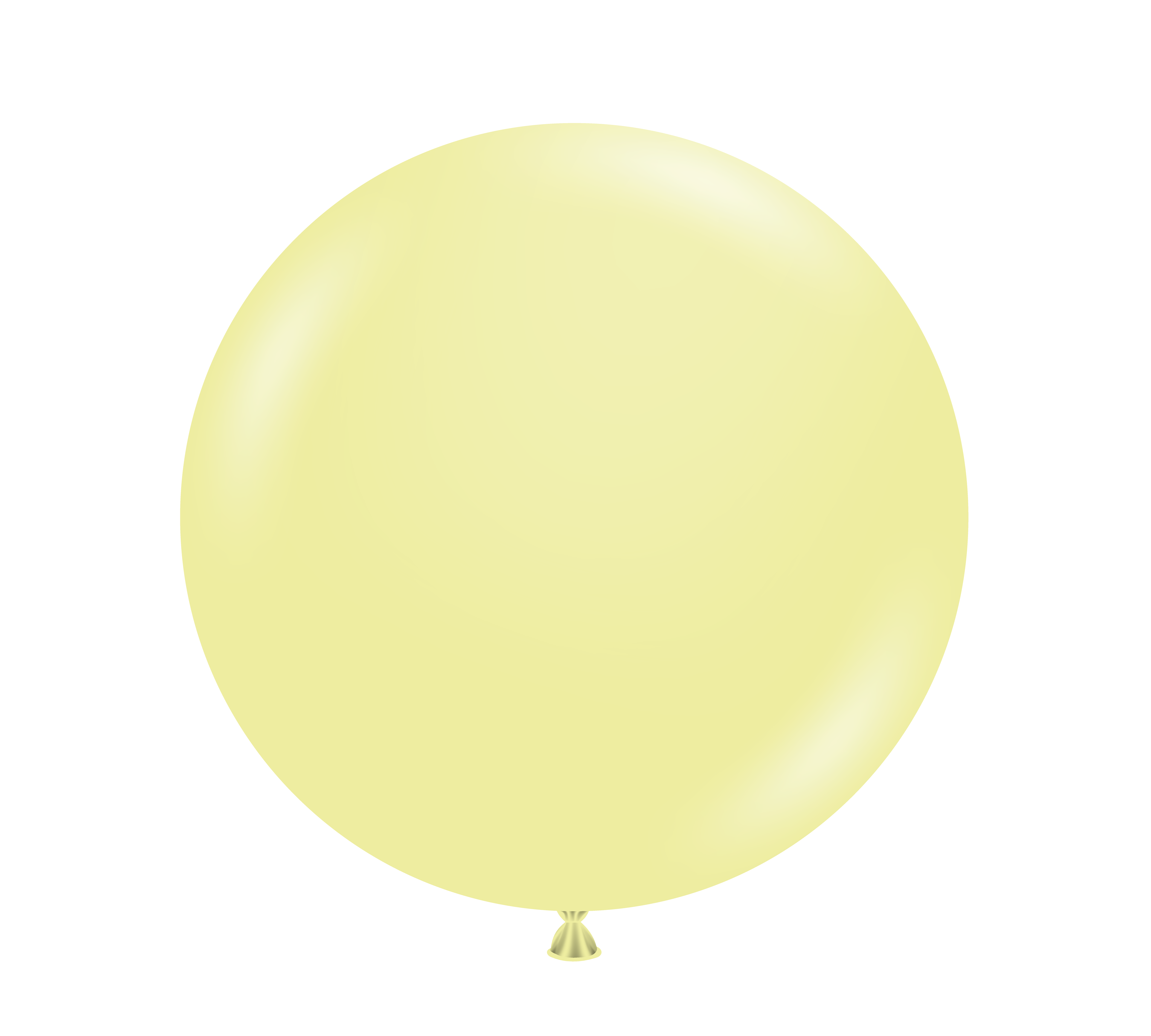 24" Latex Balloons #83 Tuf-Tex® Lemonade: 25 Count