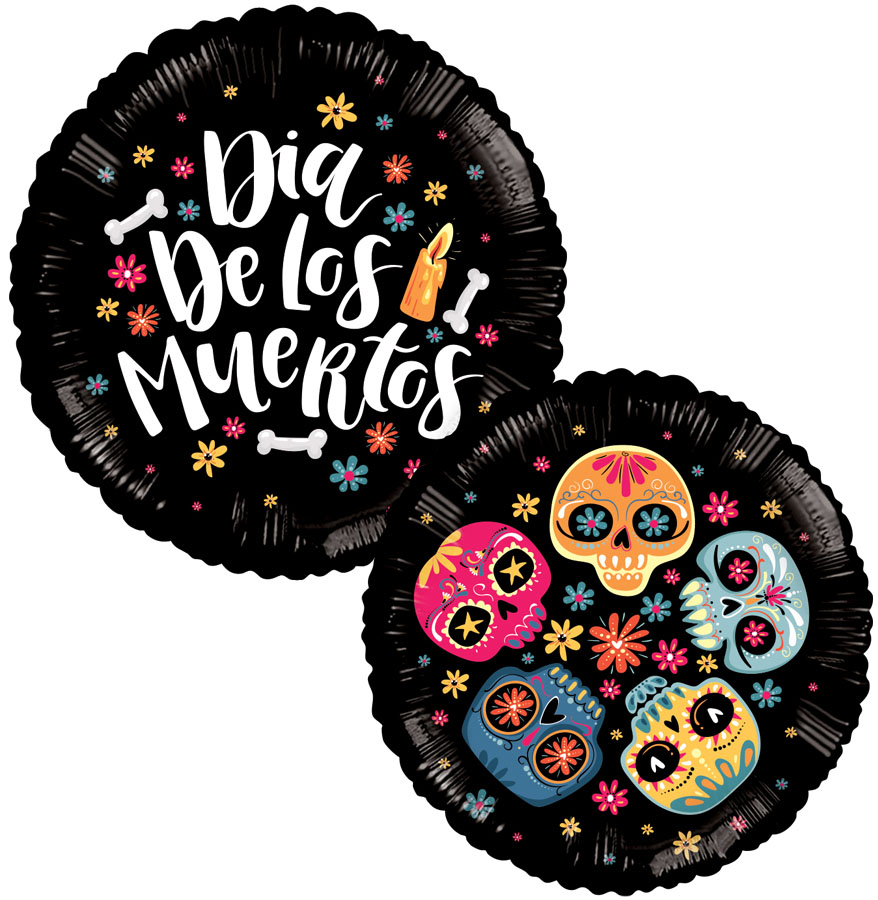 18" #78194 Boo-La-La-Sugar Mylar (Single Pack)