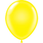 11" Latex Balloons #09 Tuf-Tex® Standard Yellow: 144 Count