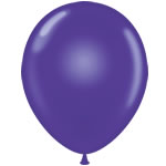 11" Latex Balloons #17 Tuf-Tex® Purple Crystal: 144 Count