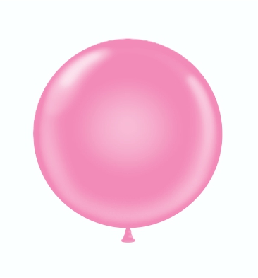 17" Latex Balloons BROKEN BAG #06 Tuf-Tex® Standard Pink: 25 COUNT