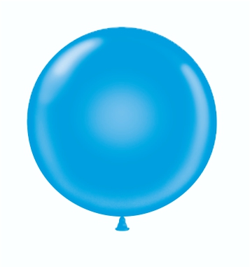 36" Latex Balloon #03 Tuf-Tex® Standard Blue: Single Count