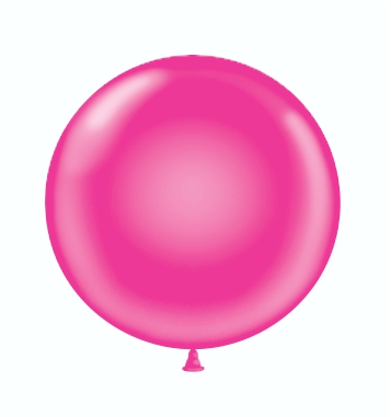 24" Latex Balloons #29 Tuf-Tex® Hot Pink: 25 Count