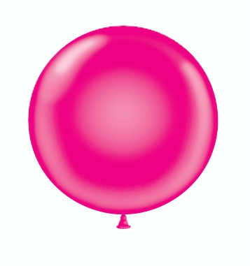 36" Latex Balloon #16 Tuf-Tex® Crystal Magenta: Single Count