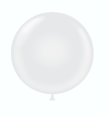 36" Latex Balloon #08 Tuf-Tex® Standard White: Single Count