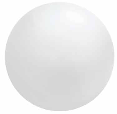 4 Ft White Cloudbuster Balloon: Single Count 