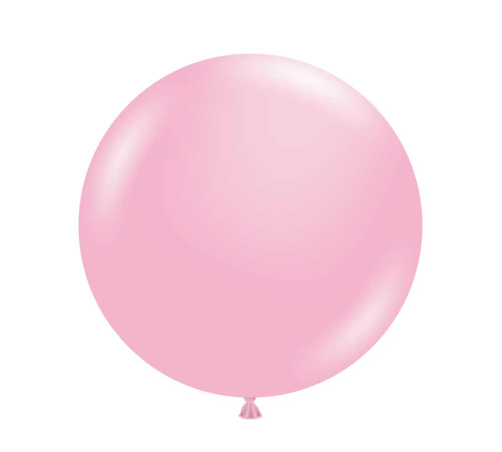 24" Latex Balloons #22 Tuf-Tex® Baby Pink: 25 Count