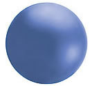 5 1/2 Ft Blue Cloudbuster Balloon: Single Count
