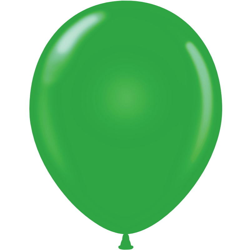 11" Latex Balloons #04 Tuf-Tex® Standard Green: 144 Count 